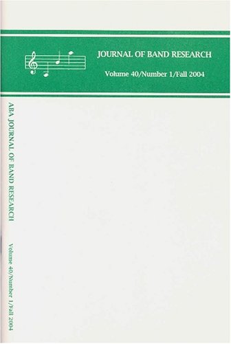 Journal of Band Research