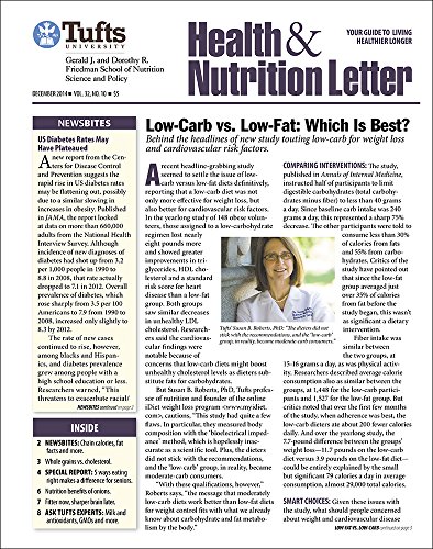 Tufts University Health & Nutrition Letter