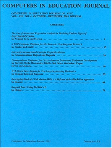 Computers in Education Journal