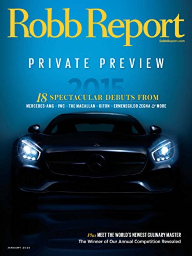 Robb Report (1-year auto-renewal) [Print + Kindle]