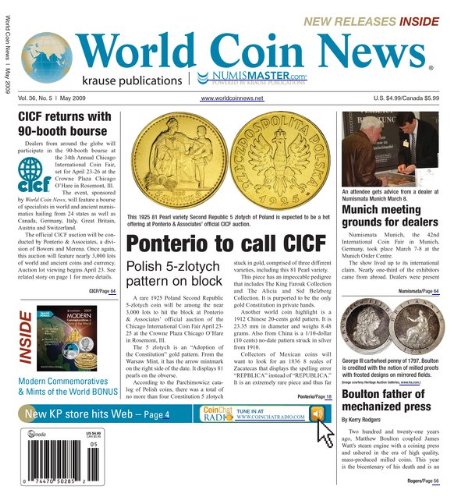 World Coin News (1-year)