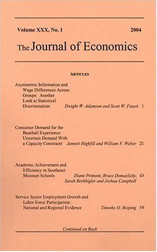 Journal Of Economics