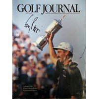 Signed Pavin, Corey Golf Journal 7/1995 (Cover in rough Shape) autographed