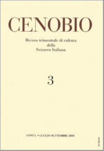 Cenobio – Journal of Culture